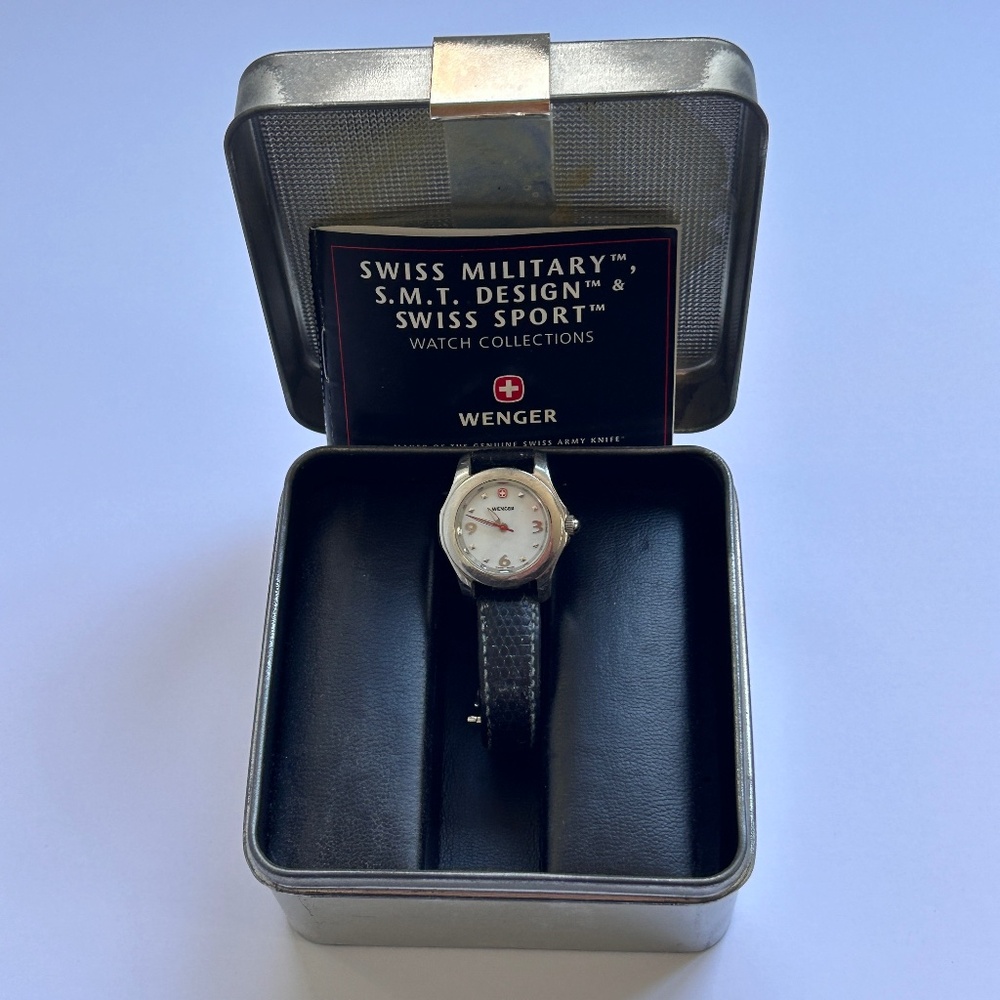 Wenger Woman's Watch - Swiss Military Sport - With Original Box - Vintage